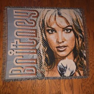 Britney Spears throw blanket
